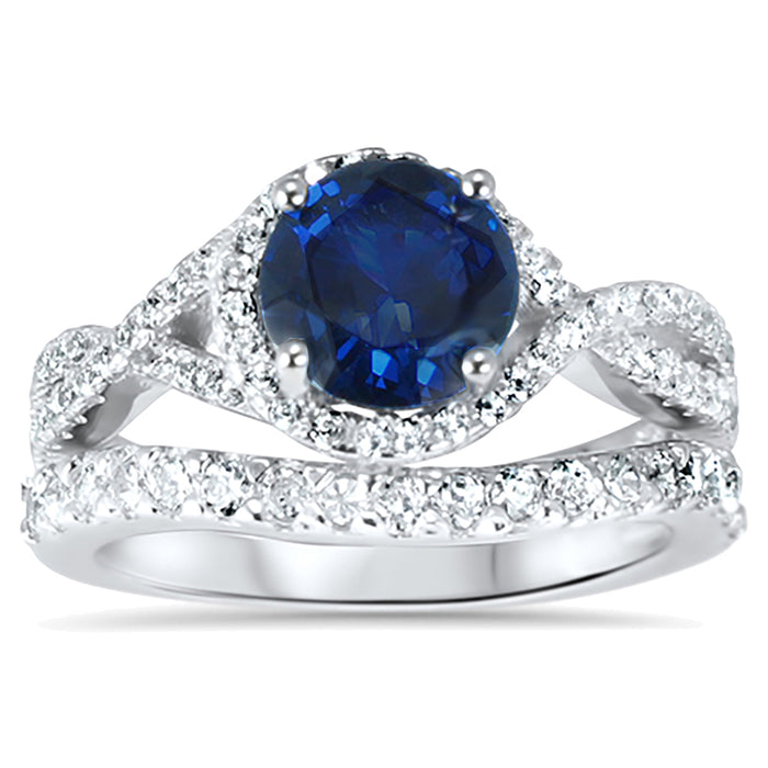 His and Hers TRIO Wedding Rings Set