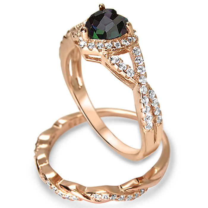 Wedding & Engagement Ring Set