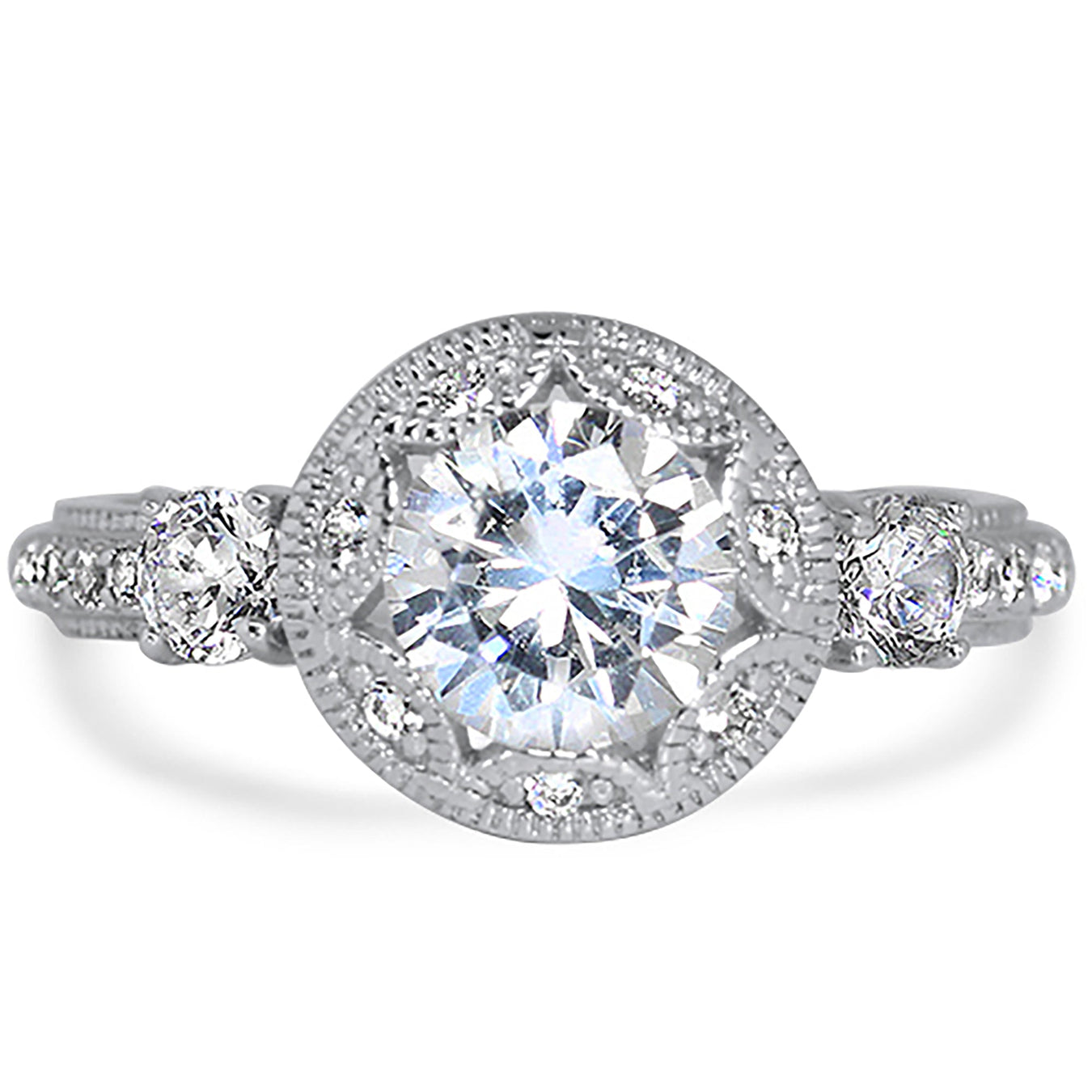 CZ Engagement Rings