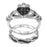 CZ Wedding Engagement Ring Set for Women