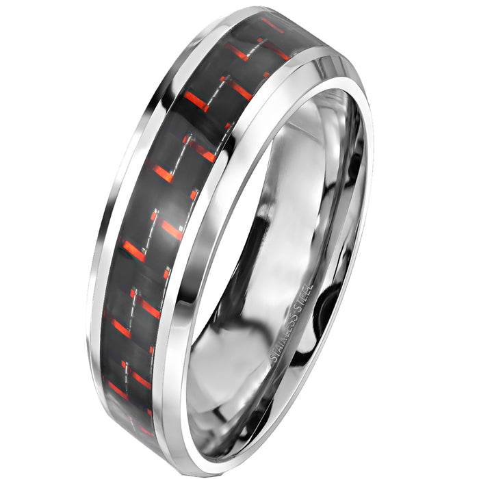 His and Hers TRIO Wedding Ring Set Simulated Ruby Bridal Rings Him Her