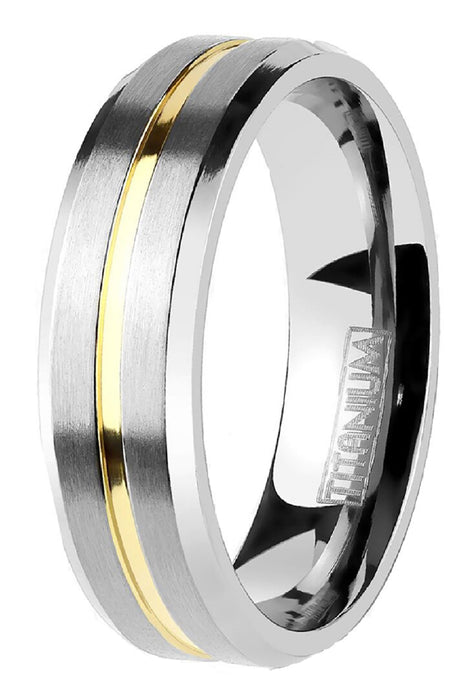 Black Titanium Wedding Ring