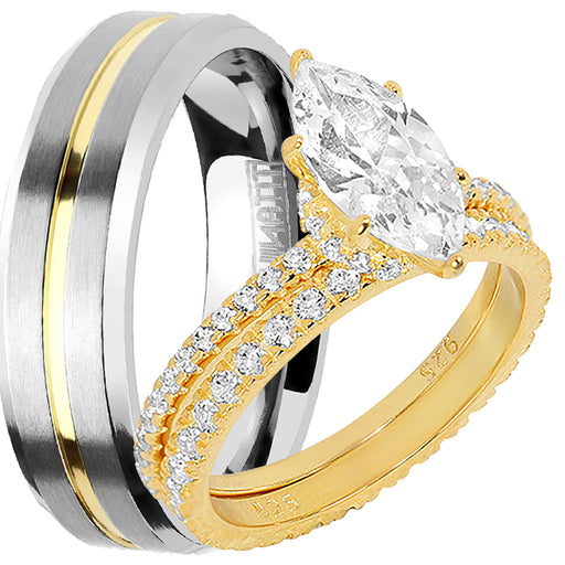 His Her Wedding Rings