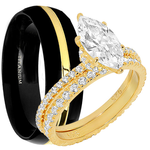 His Her Wedding Rings