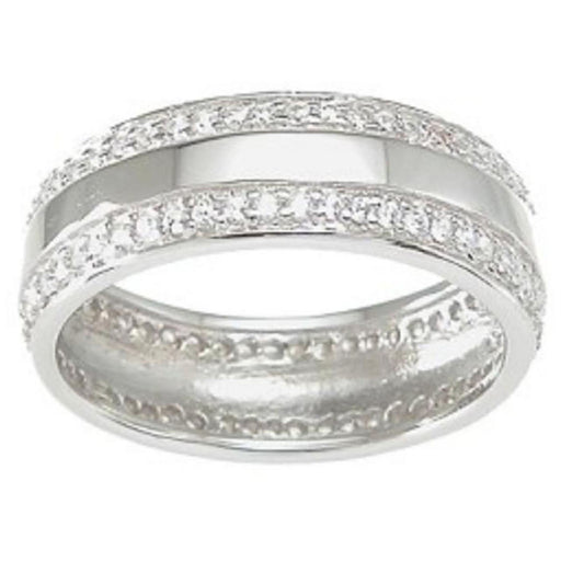 Sterling Silver Wedding Band Rings for Men Women