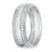 LaRaso & Co His and Her Silver Wedding Rings Unique Vintage Couples Rings Bride Groom 10/10