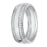 His Hers Wedding Rings Blue CZ Bridal Engagement Wedding Set Sterling Silver Bands Him Her