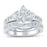 Cubic Zirconia Wedding Set