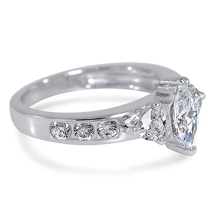 CZ Engagement Ring for Women