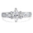 CZ Engagement Ring for Women