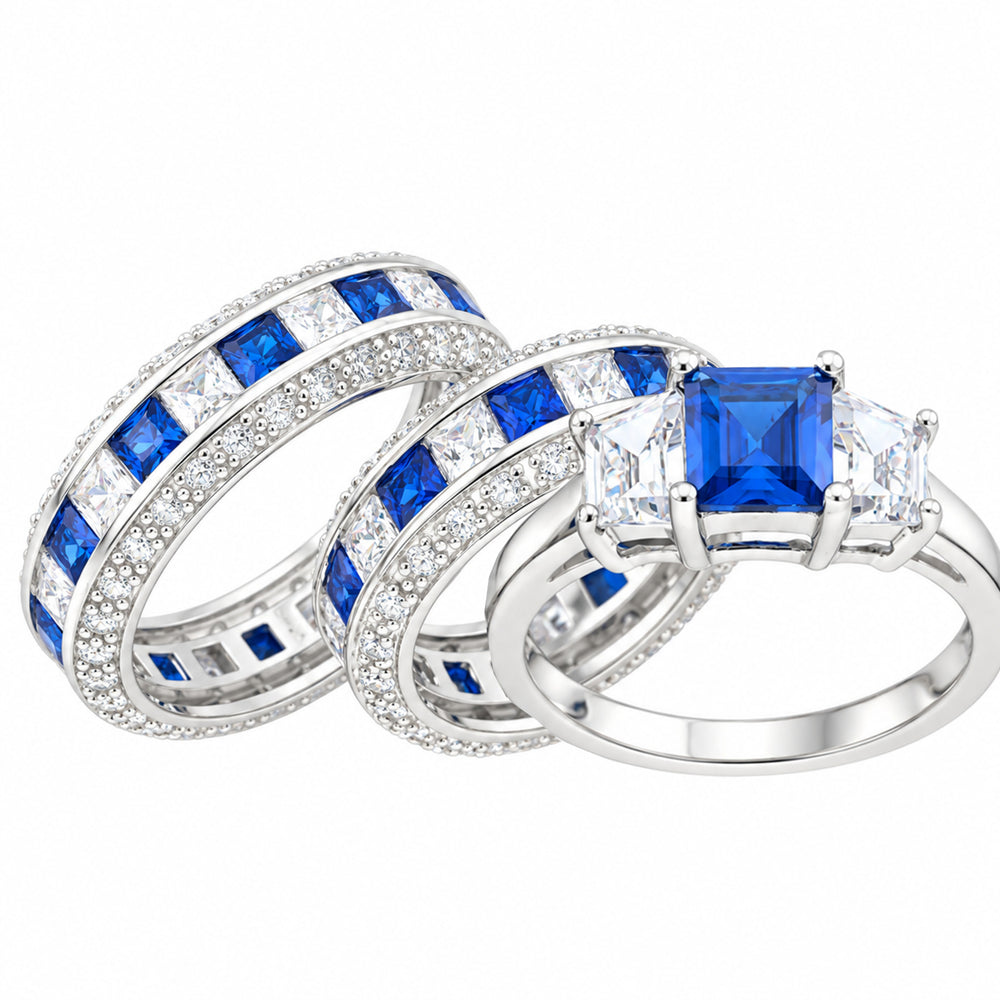 his and her wedding ring set