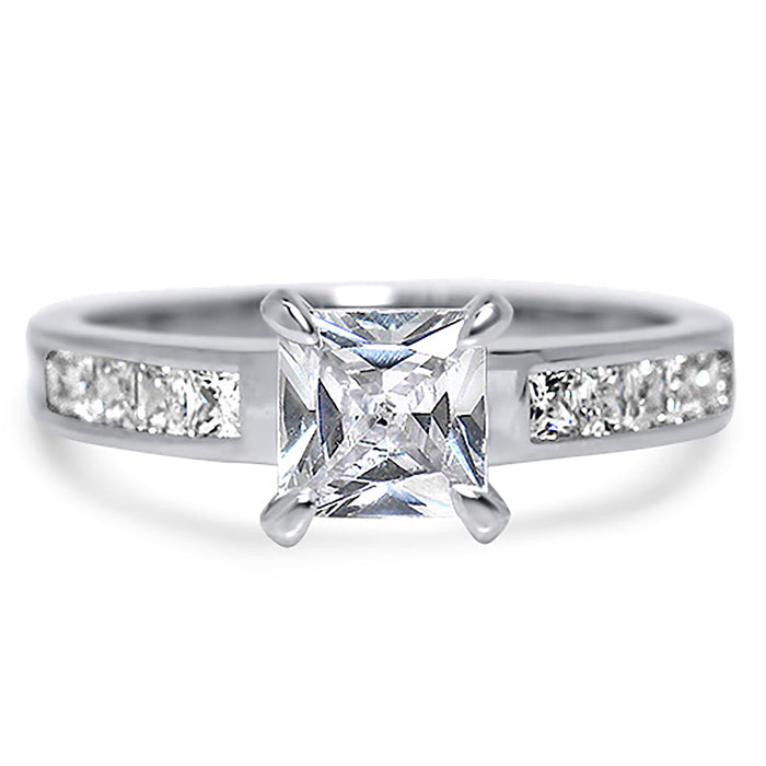 CZ Engagement Ring for Women