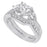 Wedding & Engagement Ring Set