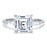 CZ Engagement Ring for Women