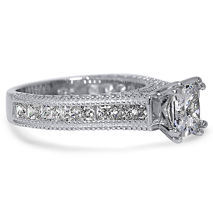 CZ Engagement Ring for Women