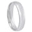Silver wedding ring for men