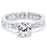 1.25 Carat Round Solitaire CZ Engagement Ring for Women