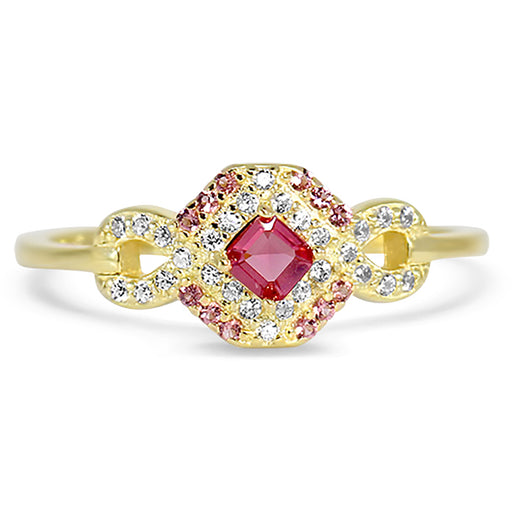 CZ Engagement Ring for Women