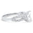 1.25 Carat Princess Cut Solitaire CZ Engagement Ring for Women