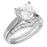 Wedding & Engagement Ring Set