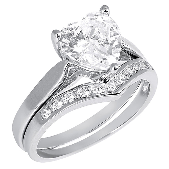 Wedding & Engagement Ring Set