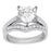 CZ Wedding Ring Set