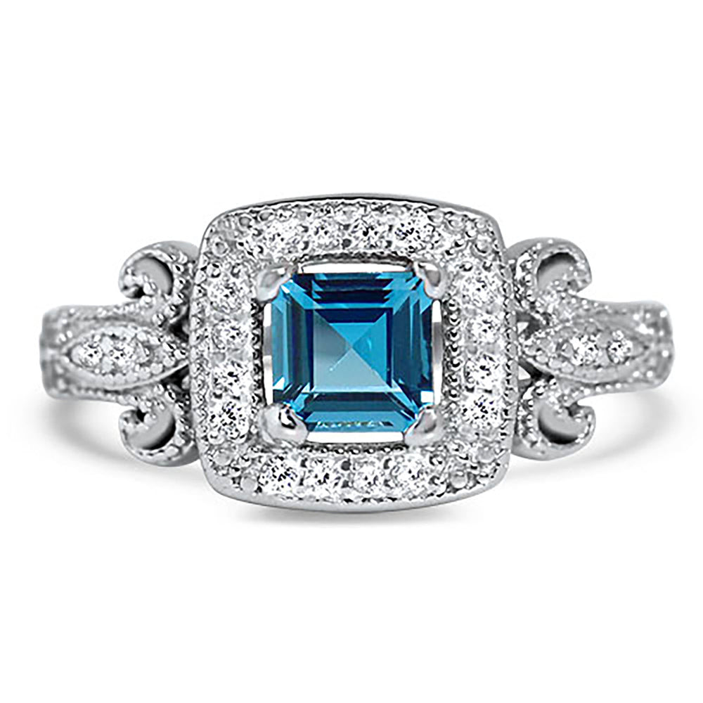 CZ Engagement Ring for Women