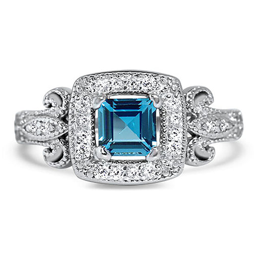 CZ Engagement Ring for Women