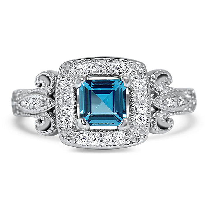 CZ Engagement Ring for Women