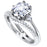Cubic Zirconia Wedding Set