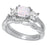 Wedding & Engagement Ring Set