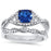 CZ Wedding Ring Set