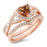 His Her Wedding Ring Set 3 Piece TRIO Silver Titanium Couples Engagement Promise Ring Set