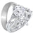 His and Her Art Deco Wedding Engagement Ring Set