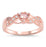 CZ engagement rings for women