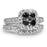 CZ Wedding Engagement Ring Set for Women