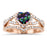 CZ Wedding Engagement Ring Set for Women