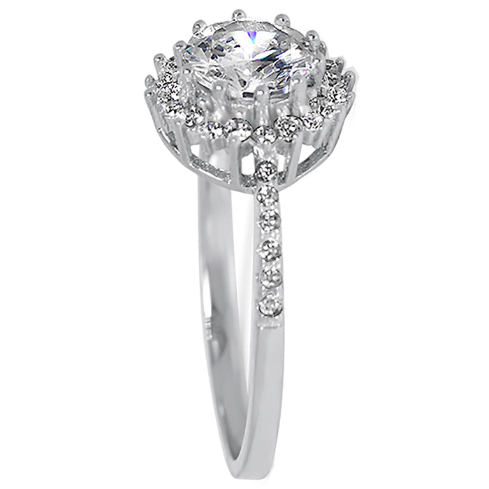 CZ Engagement Ring for Women