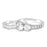 CZ Wedding Engagement Ring Set for Women