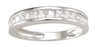 His Her Matching Sterling Silver Wedding Rings Set