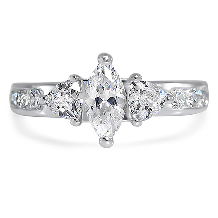 CZ Engagement Ring for Women