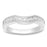 Sterling Silver CZ Wedding Band Ring