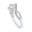 1.25 Carat Round Brilliant Vintage CZ Engagement Ring for Women