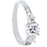 1 Carat 3 Stone CZ Engagement Promise Ring for Women Size 10